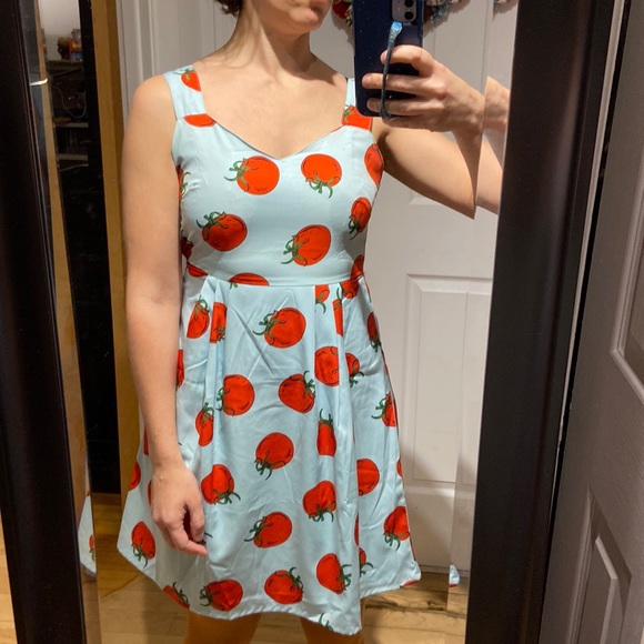 Compania Fantastica Dresses & Skirts - SOLD 🍅 Light blue mini dress Compania Fantastica size XS. Left side zipper.